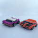 Chevy Bel Air and Pontiac GTO